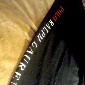 Black polo Ralph Lauren long sleeve